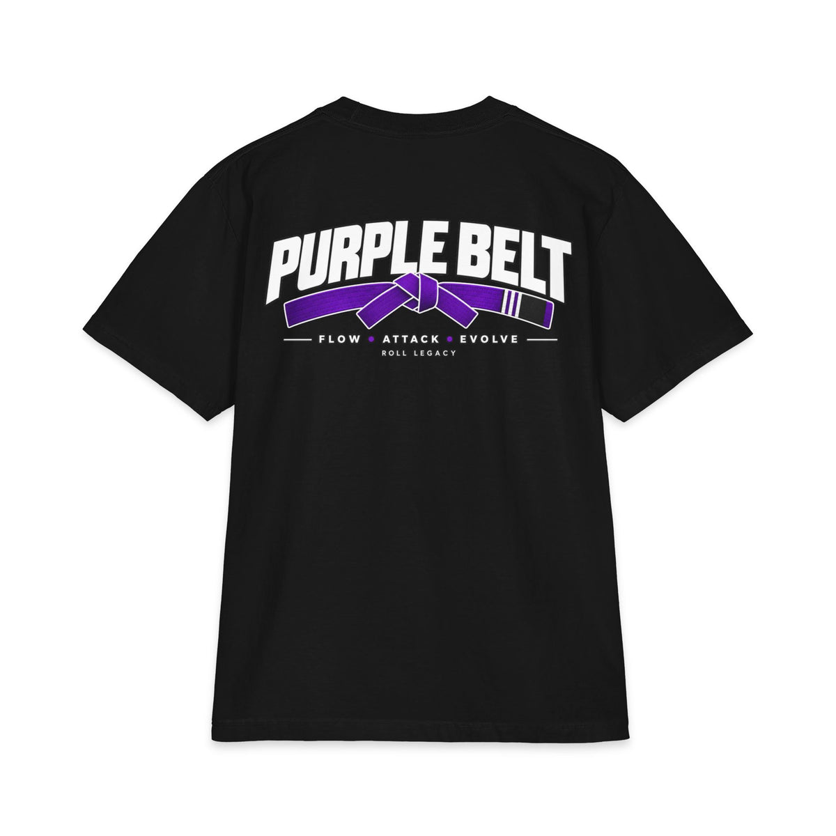 roll legacy t-shirt purple belt