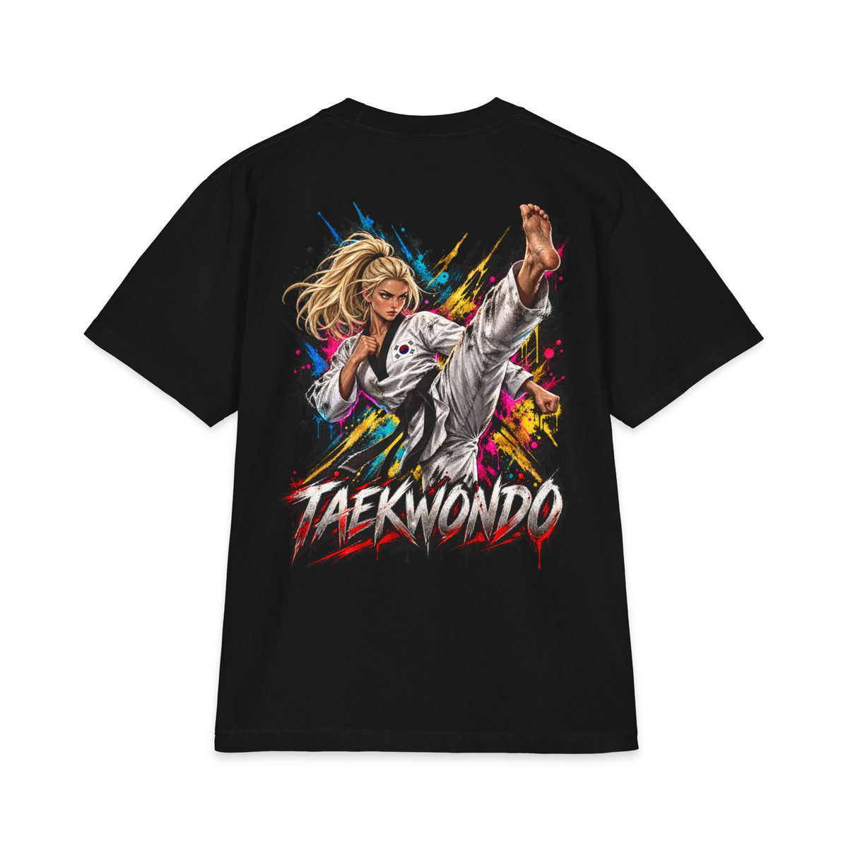 Fighters 2.0 t-shirt woman taekwondo