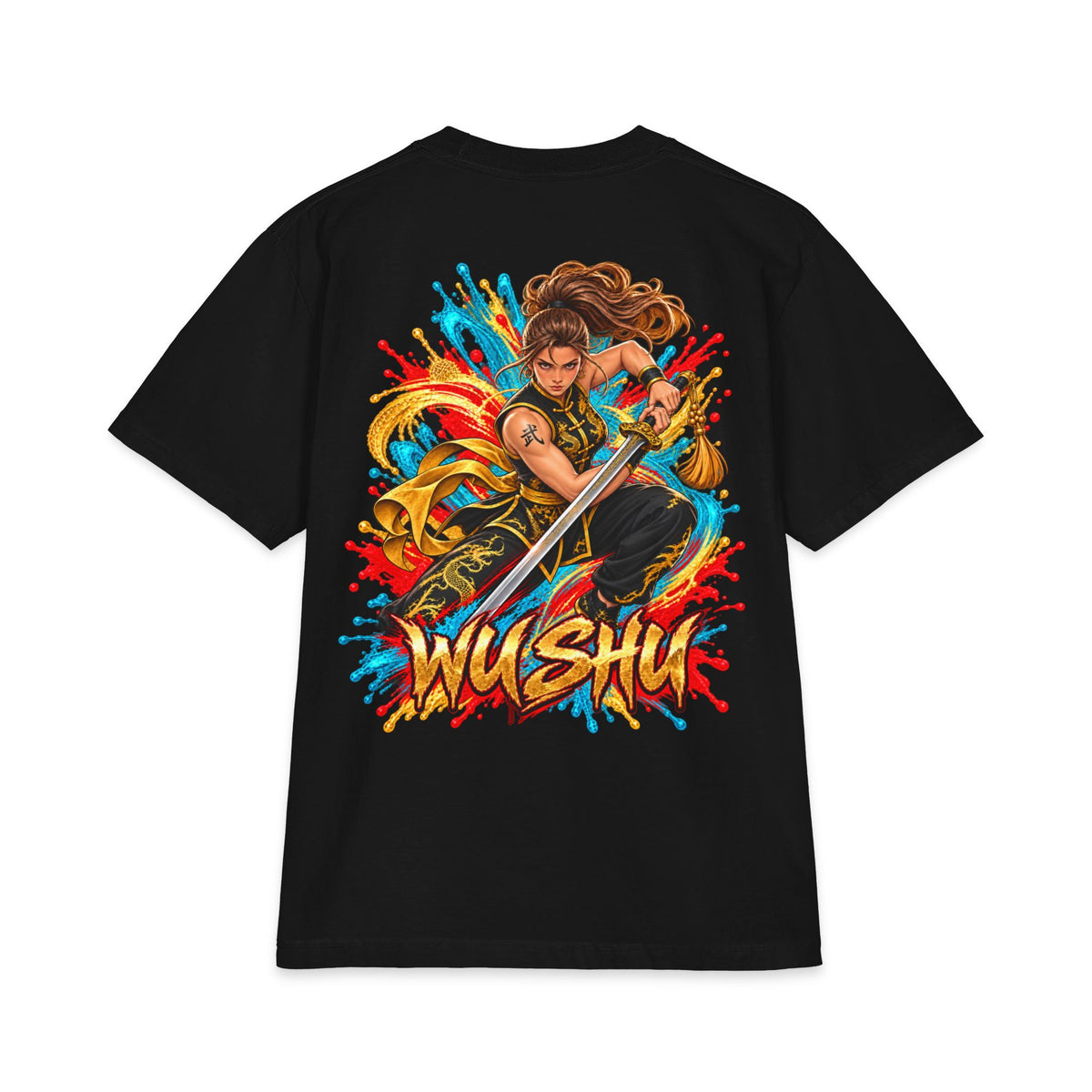 Fighters 2.0 t-shirt woman wu shu