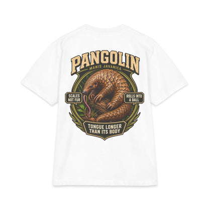 stranger animals tshirt pangolin