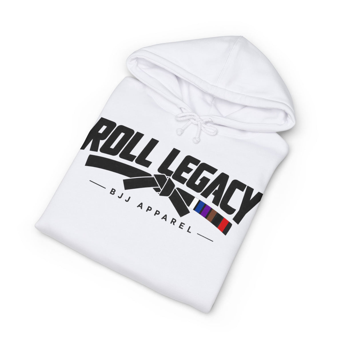 Roll legacy hoodie black belt 2
