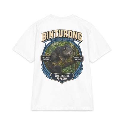 stranger animal t-shirt binturong