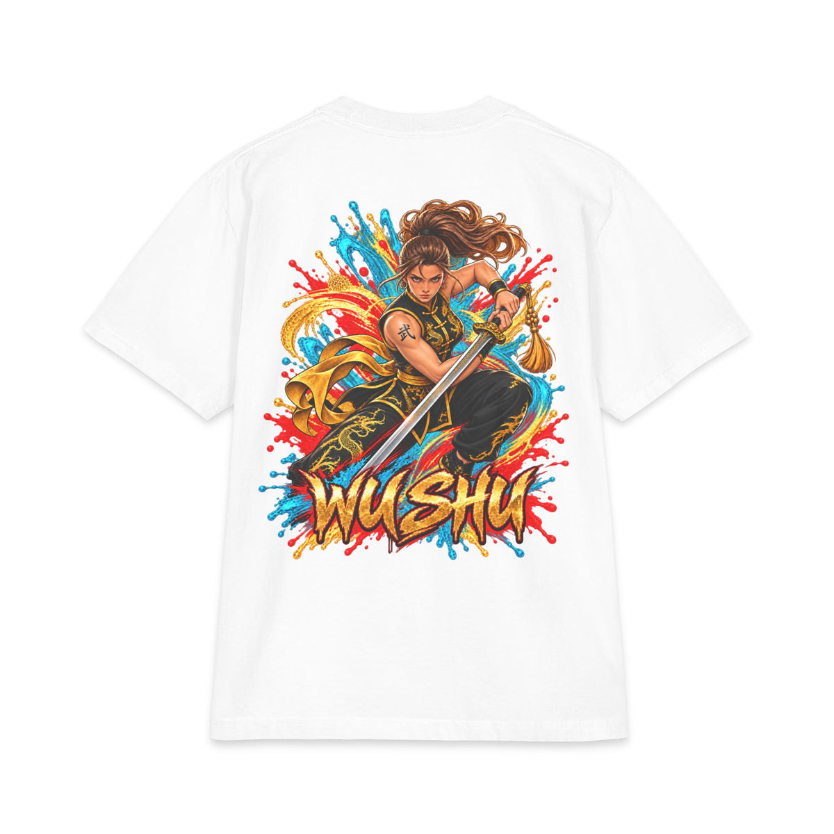 Fighters 2.0 t-shirt woman wu shu