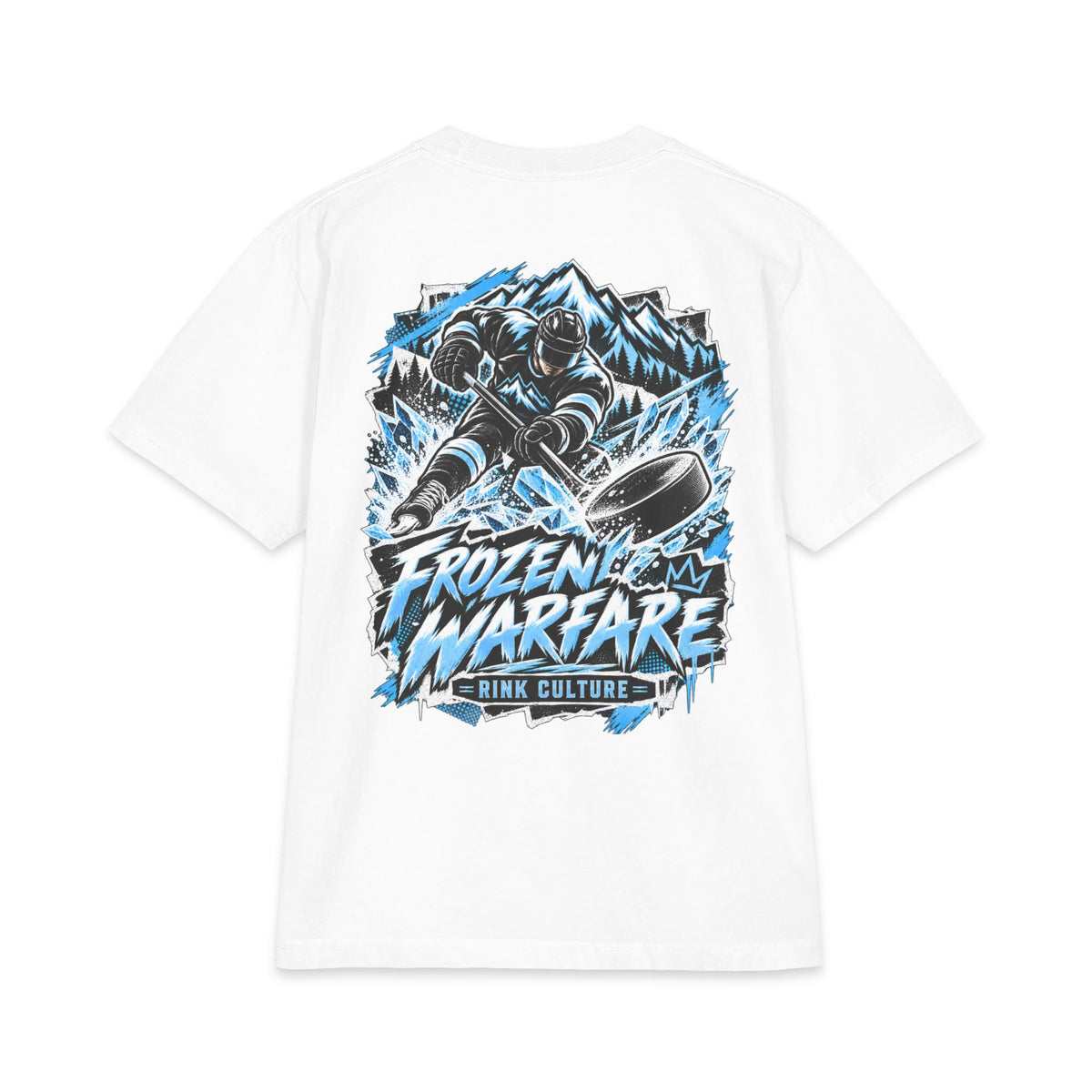 Rink culture t-shirt frozen warfare