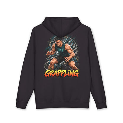 Copy of fighters 2.0 hoodie man grappling