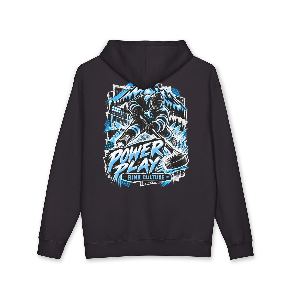 Rink culture hoodie power play