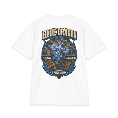 stranger animal t-shirt blue dragon