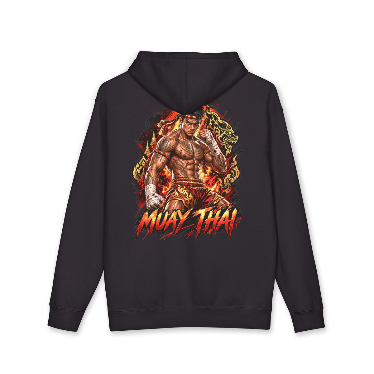 Copy of fighters 2.0 hoodie man muay thai