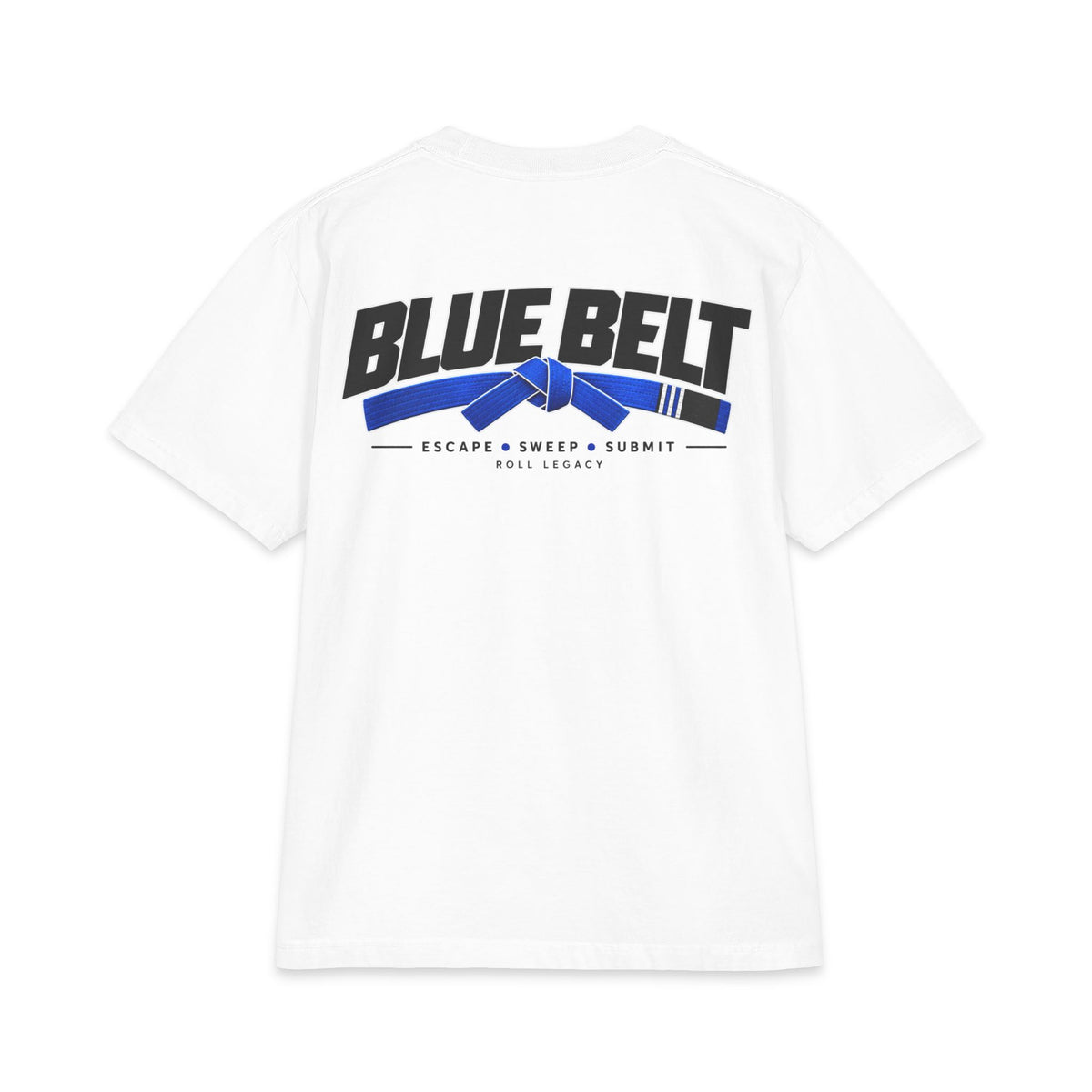 roll legacy t-shirt blue belt