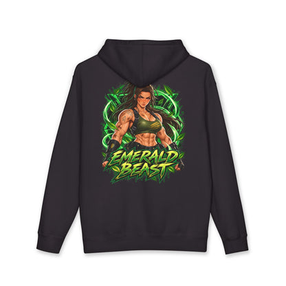 Gymrats 2.0 hoodie emerald beast