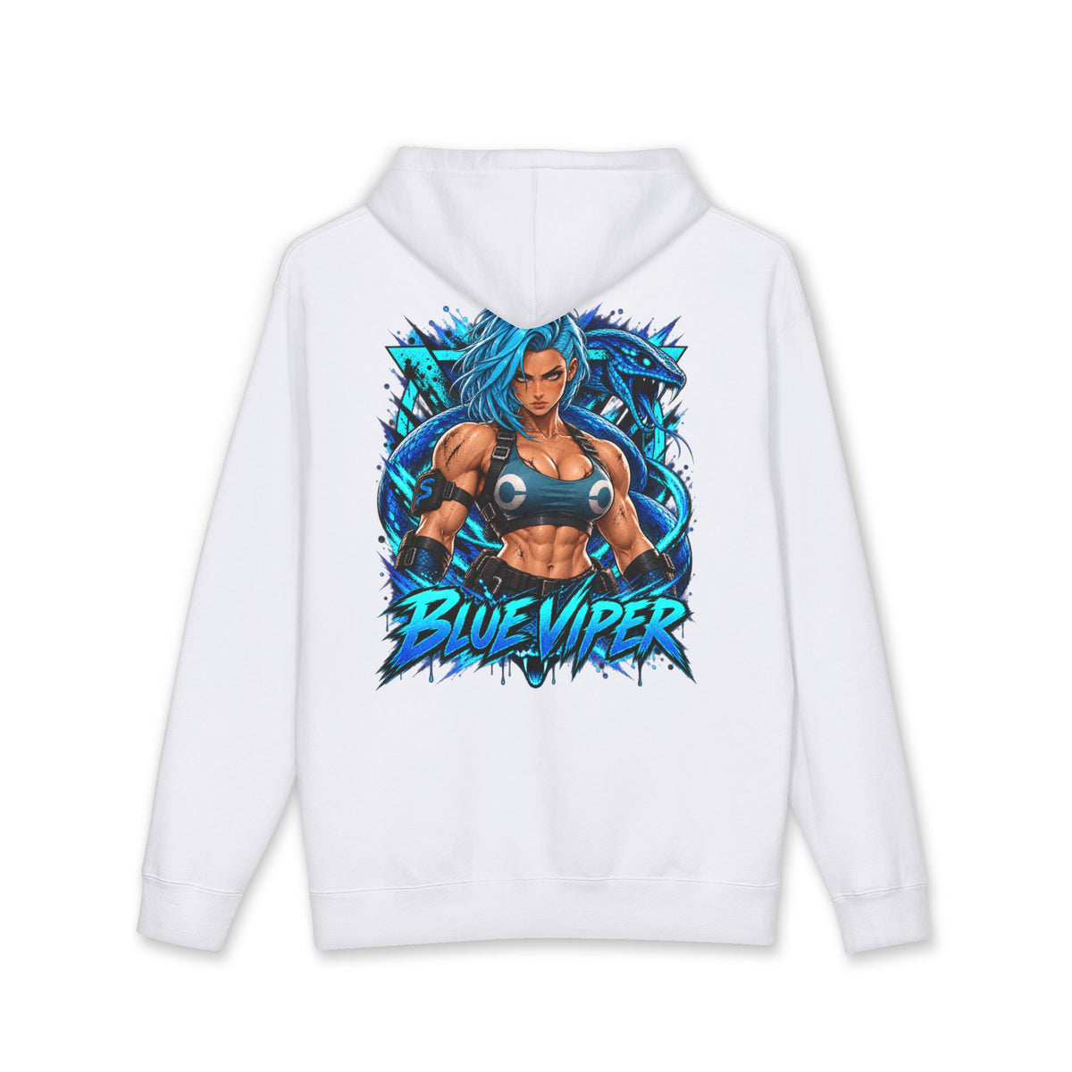 Gymrats 2.0 hoodie blue viper