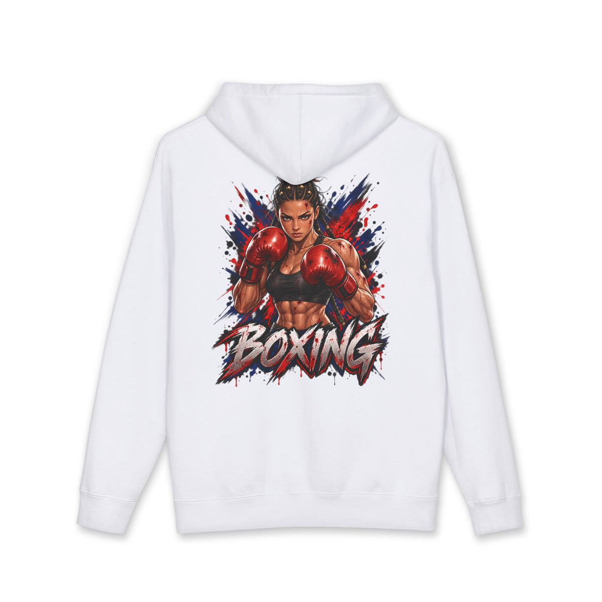 fighters 2.0 hoodie woman boxing