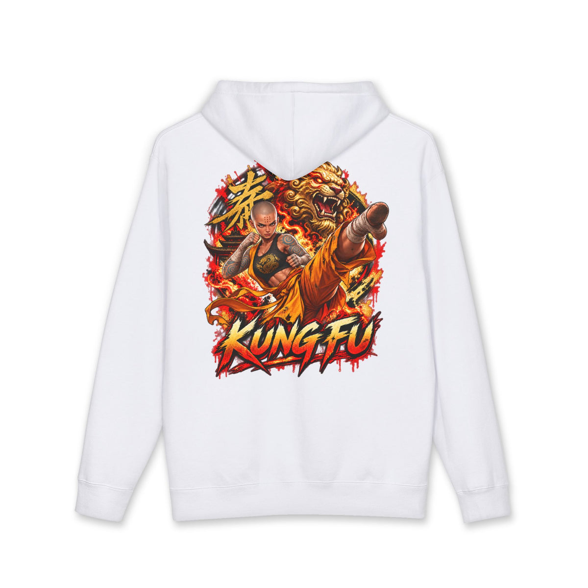 fighters 2.0 hoodie woman kung fu