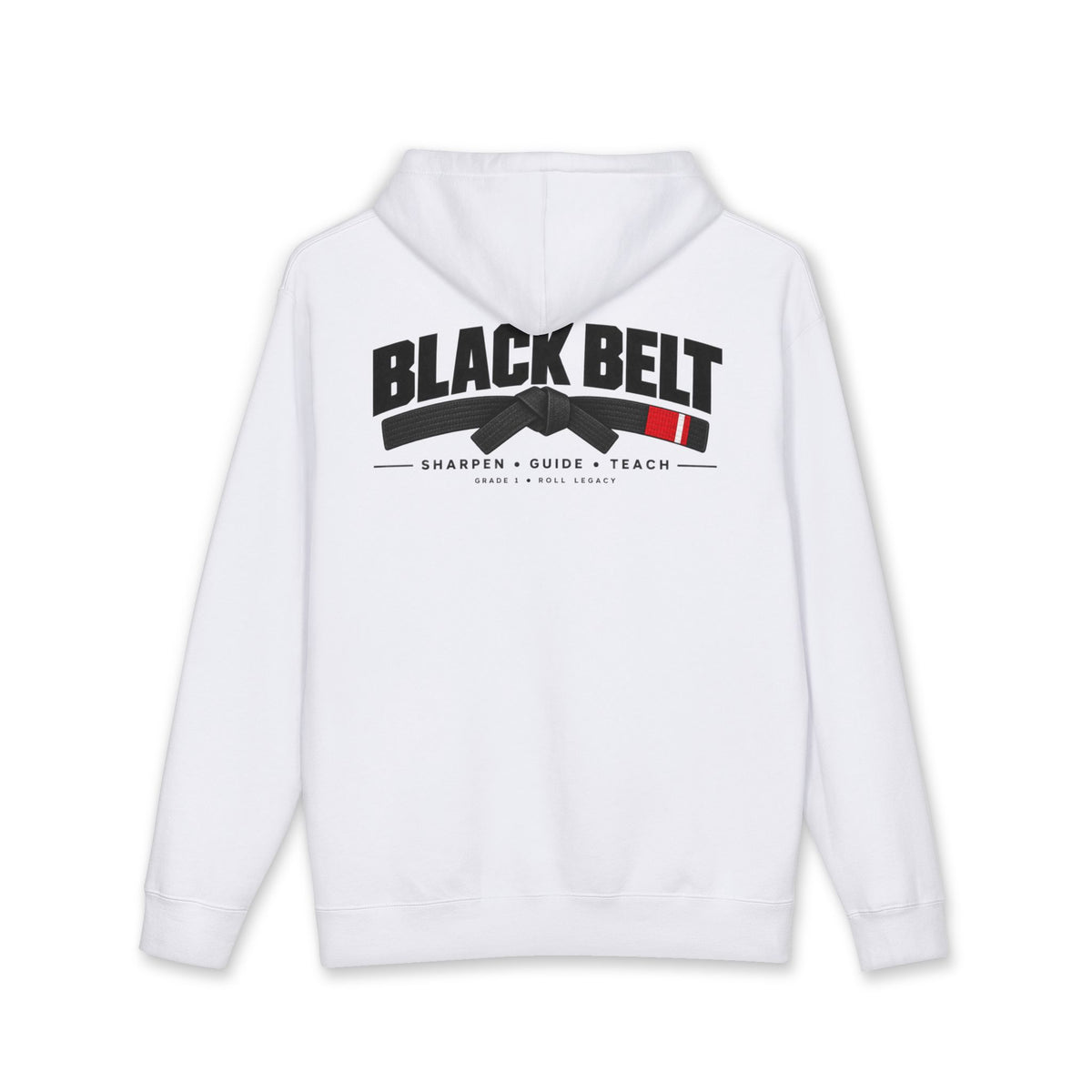 Roll legacy hoodie black belt 1
