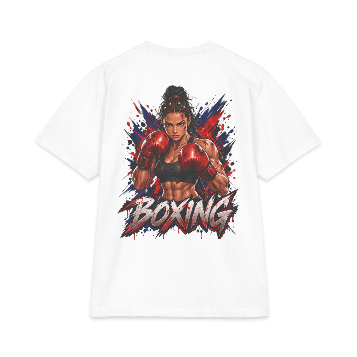 Fighters 2.0 t-shirt woman boxing