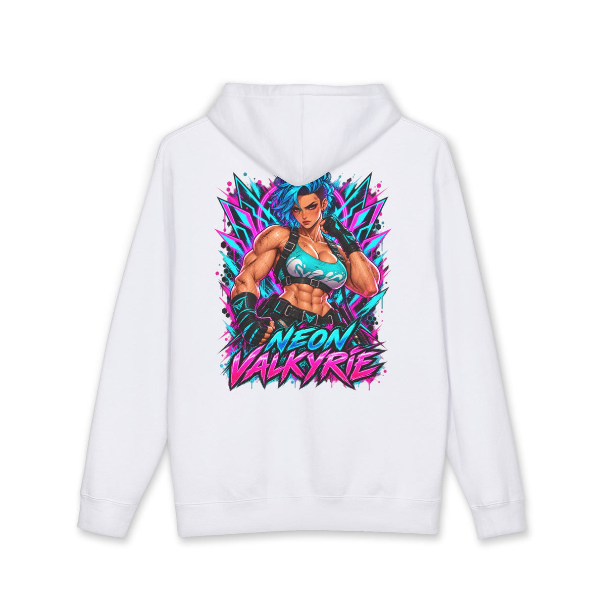 Gymrats 2.0 hoodie neon valkyrie