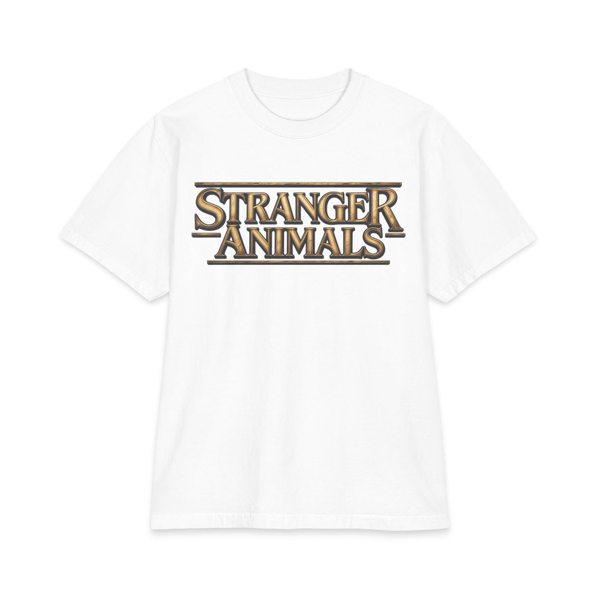 stranger animal t-shirt blue dragon