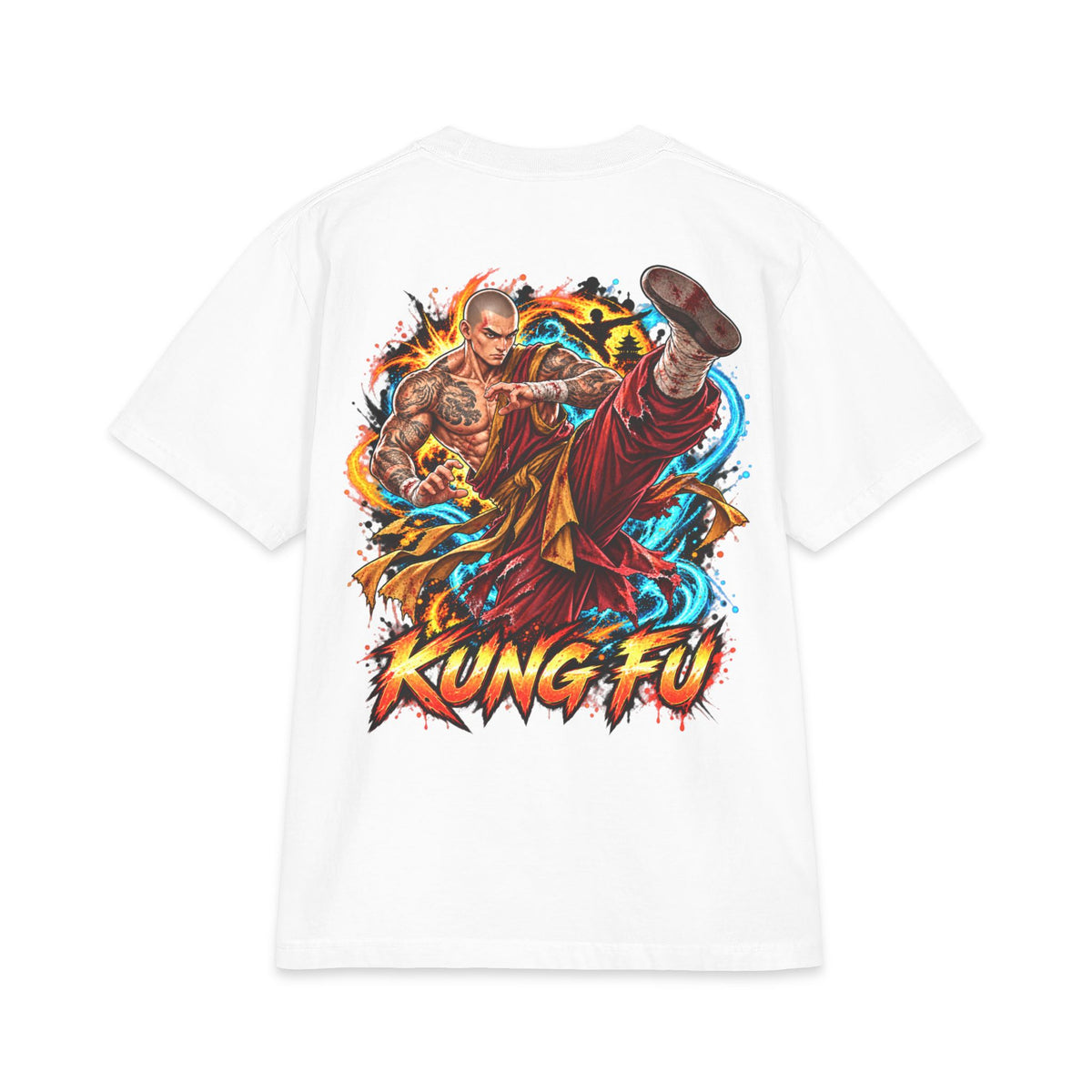 Fighters 2.0 t-shirt man Kung fu