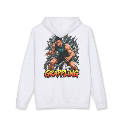 Copy of fighters 2.0 hoodie man grappling