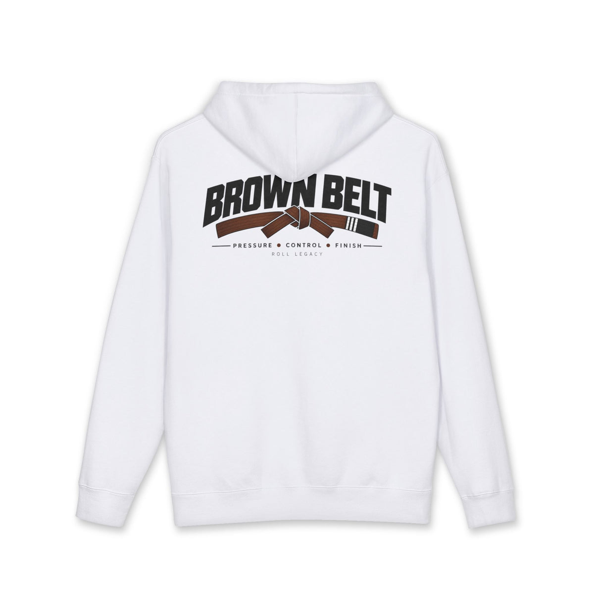 Roll legacy hoodie brown belt