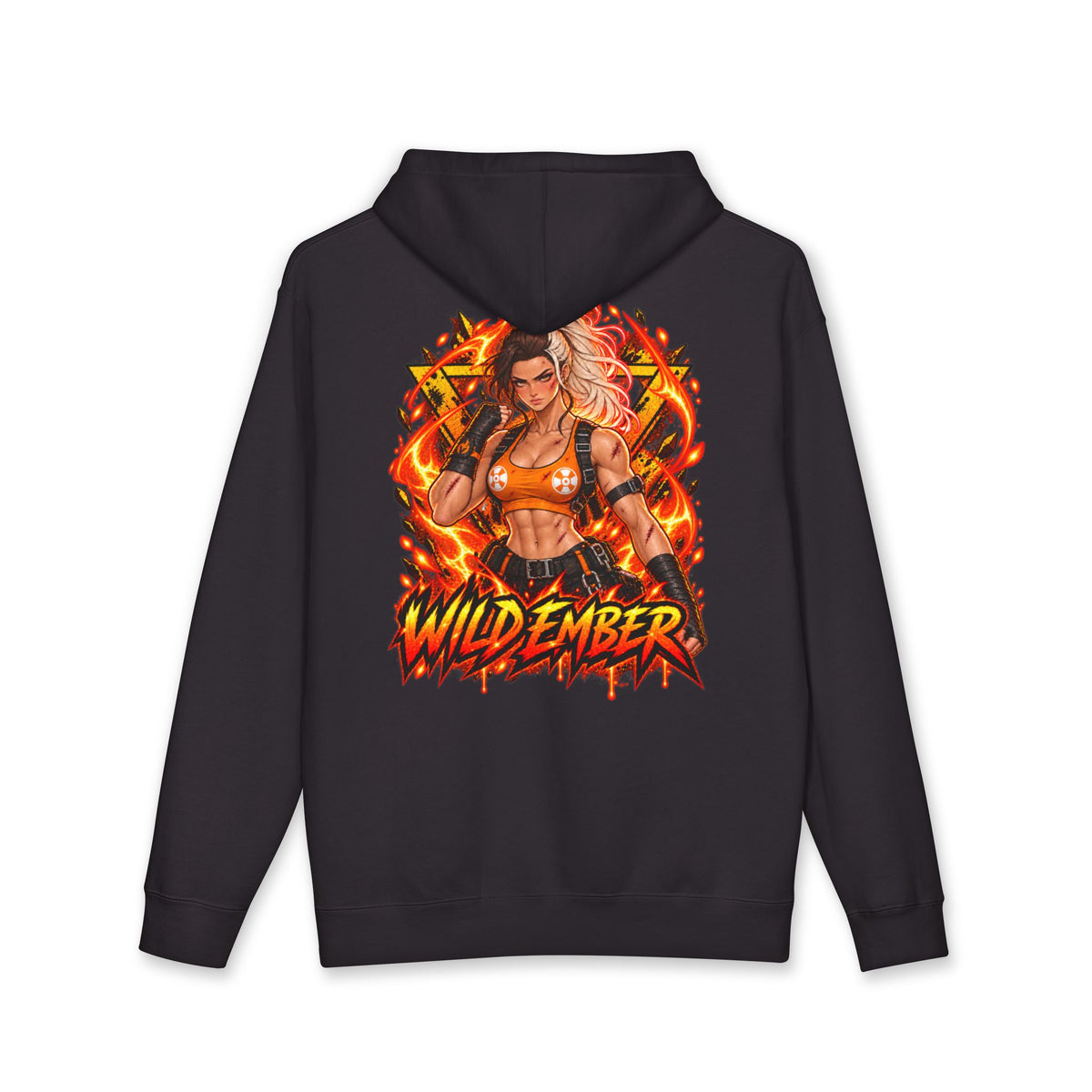 Gymrats 2.0 hoodie wild ember