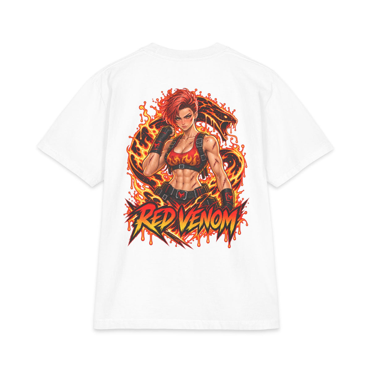 fighters 2.0 t-shirt red venom