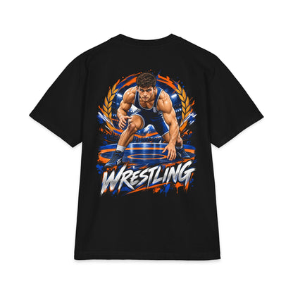 Fighters 2.0 t-shirt man wrestling