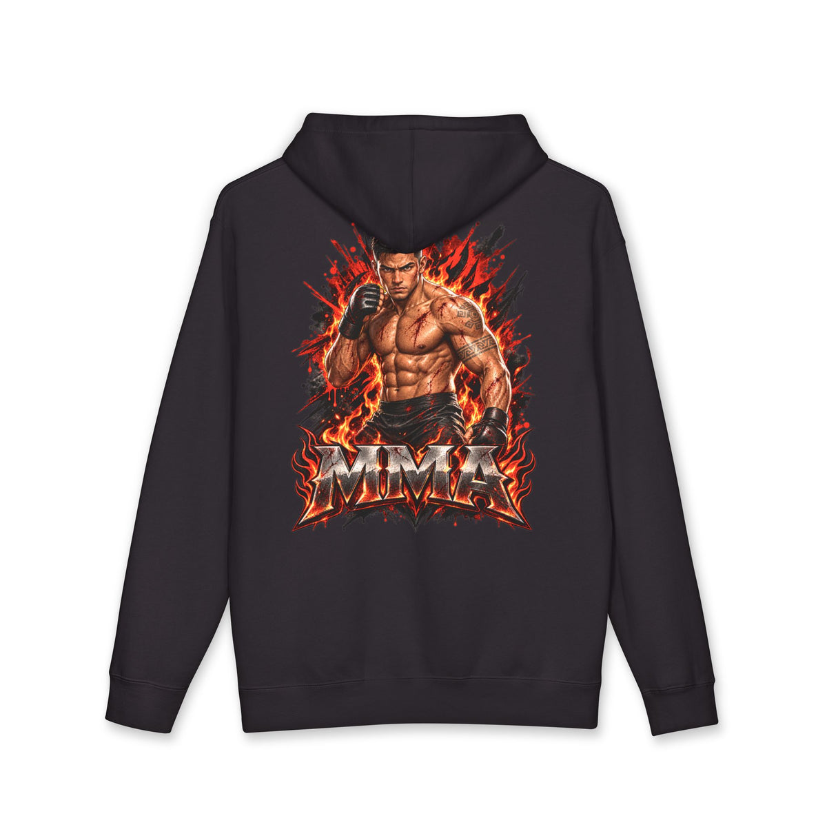 Copy of fighters 2.0 hoodie man mma
