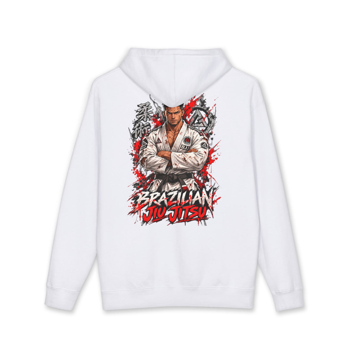 Copy of fighters 2.0 hoodie man bjj