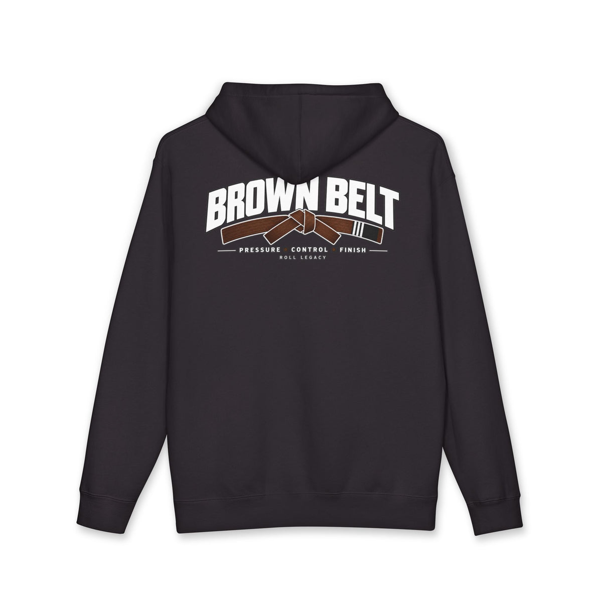 Roll legacy hoodie brown belt