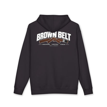 Roll legacy hoodie brown belt