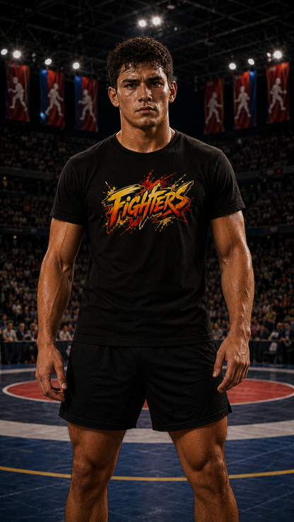 Wrestling Men — Anime Martial Arts Cotton Tee | O'Connor Fighters