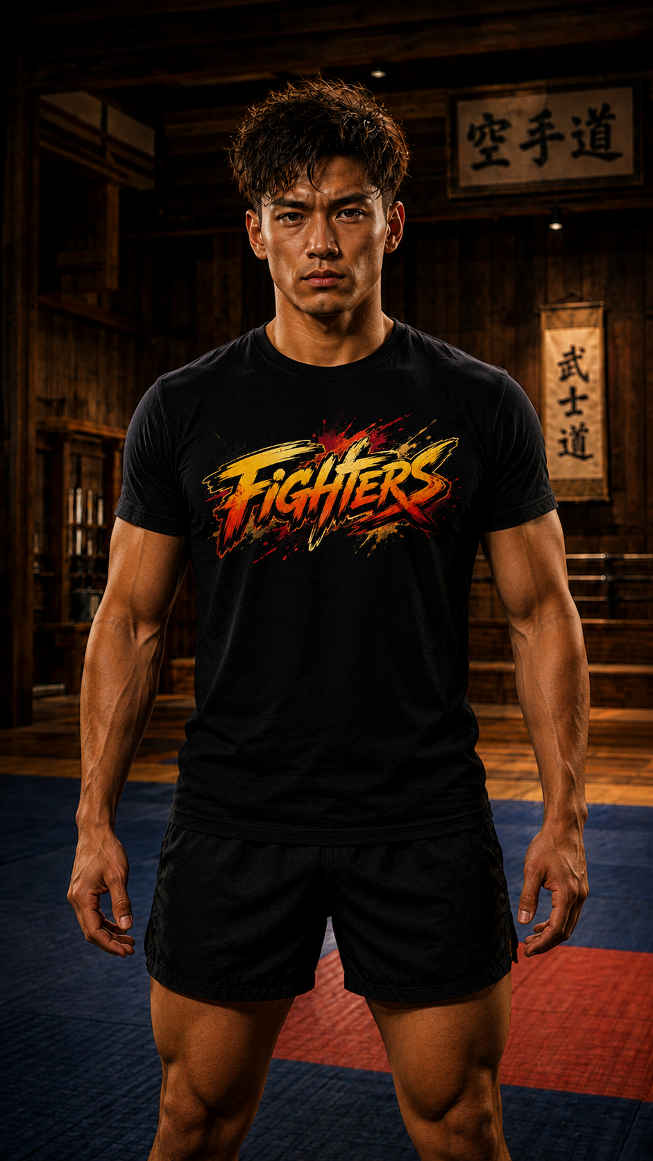 Karate Men — Anime Martial Arts Cotton Tee | O'Connor Fighters