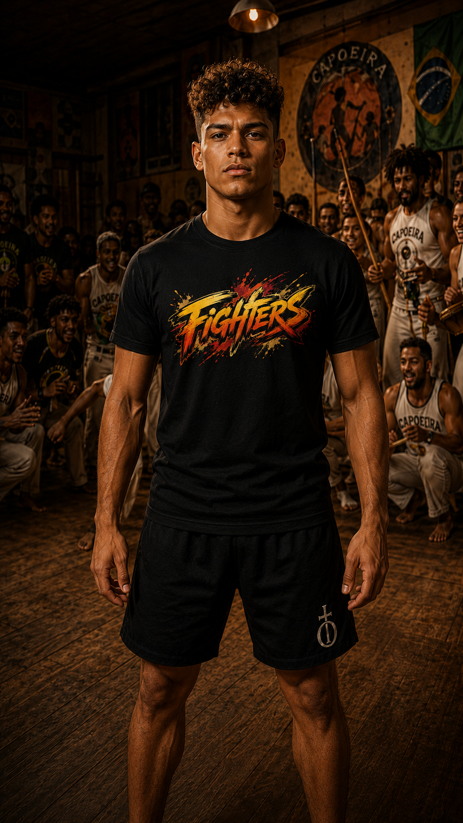 Capoeira Men — Anime Martial Arts Cotton Tee | O'Connor Fighters