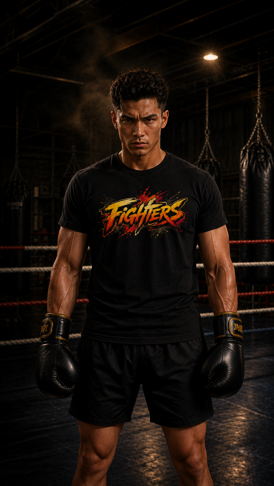 Boxing Men — Anime Martial Arts Cotton Tee | O'Connor Fighters