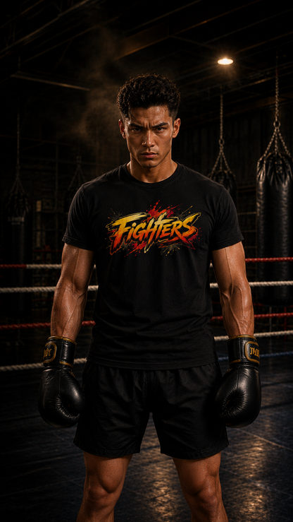 Boxing Men — Anime Martial Arts Cotton Tee | O'Connor Fighters