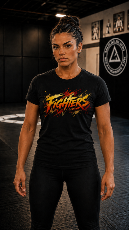 Brazilian Jiu Jitsu Women — Anime Martial Arts Cotton Tee | O'Connor Fighters