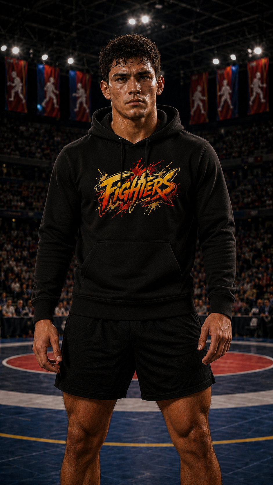Wrestling Men — Anime Martial Arts Hoodie | O'Connor Fighters