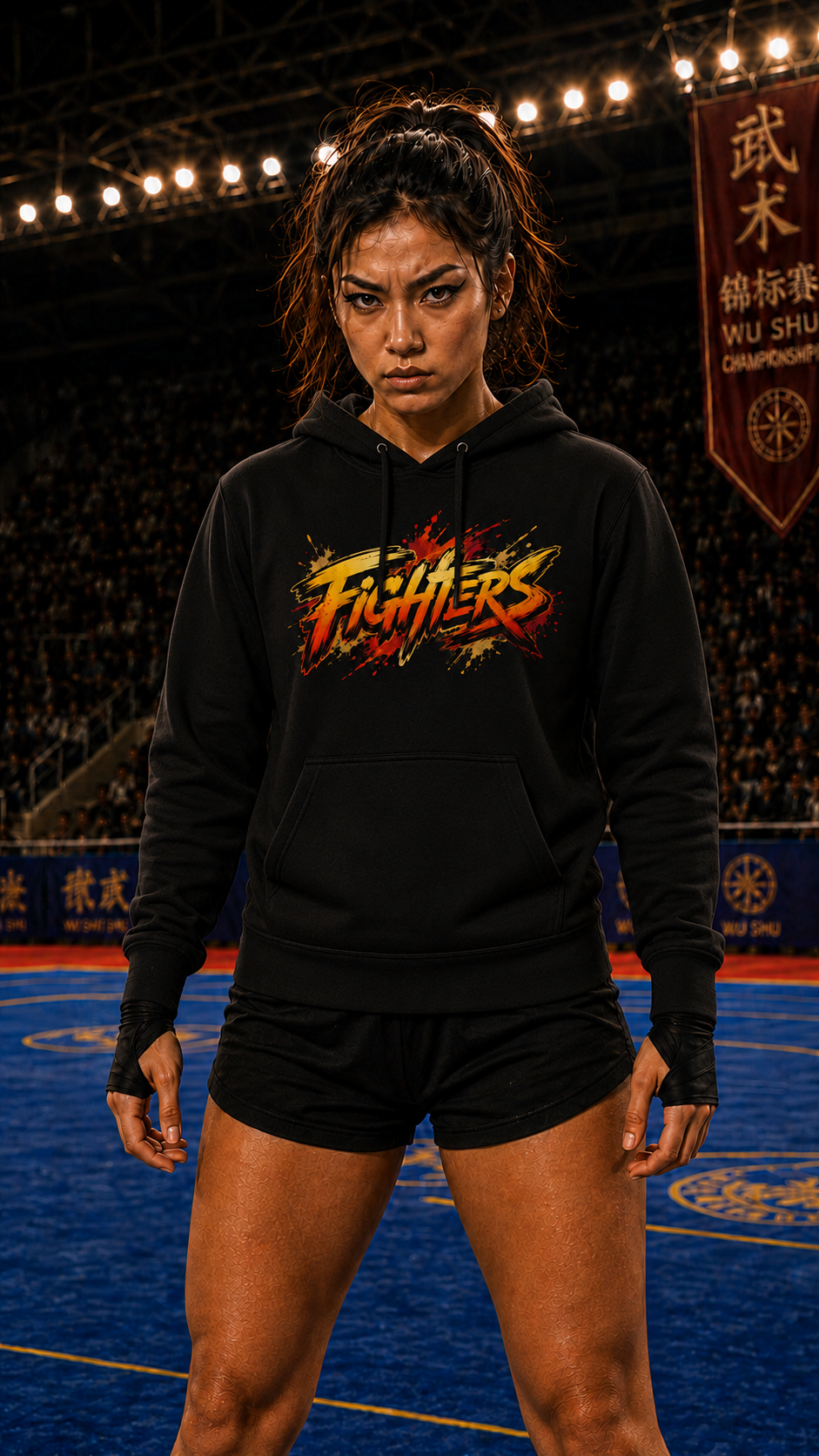 Wu Shu Women — Anime Martial Arts Hoodie | O'Connor Fighters