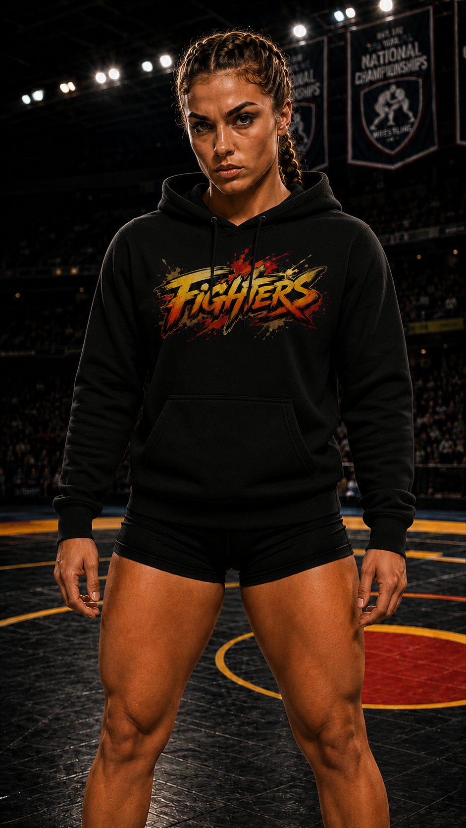 Wrestling Women — Anime Martial Arts Hoodie | O'Connor Fighters