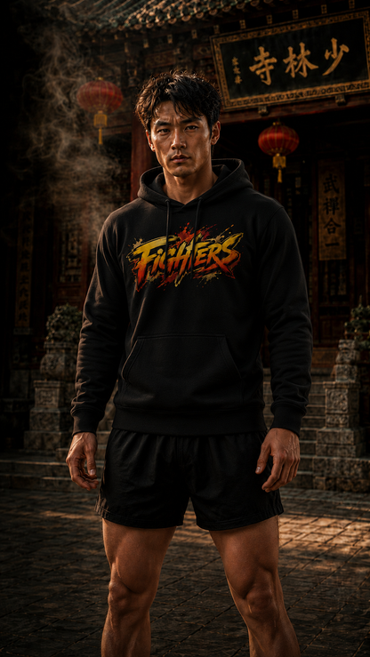 Kung Fu Men — Anime Martial Arts Hoodie | O'Connor Fighters