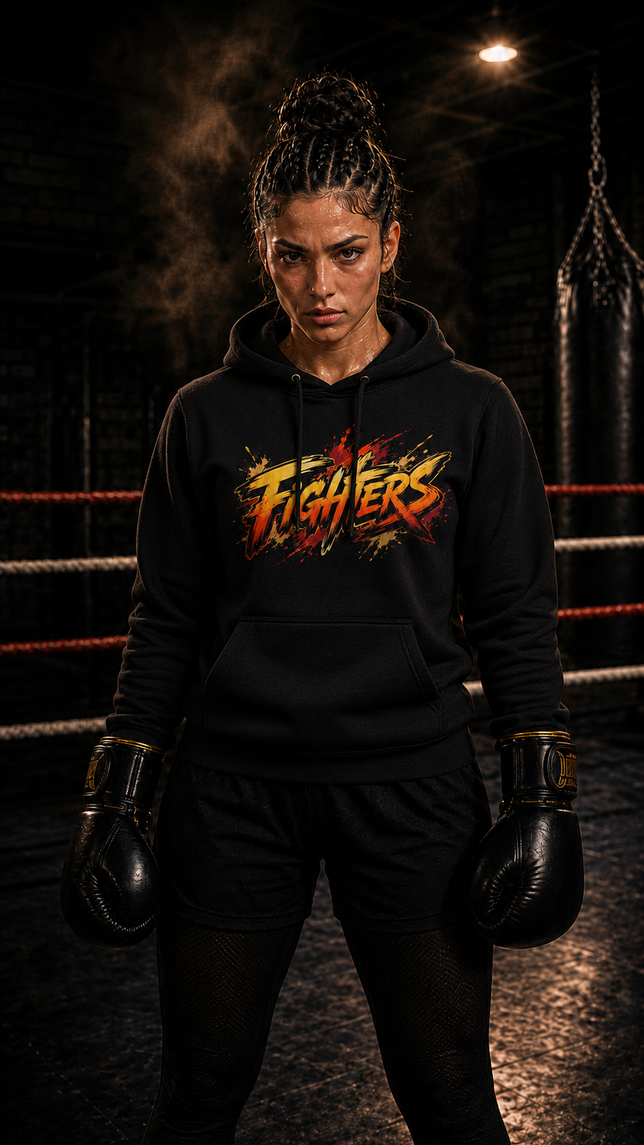 Boxing Women — Anime Martial Arts Hoodie | O'Connor Fighters