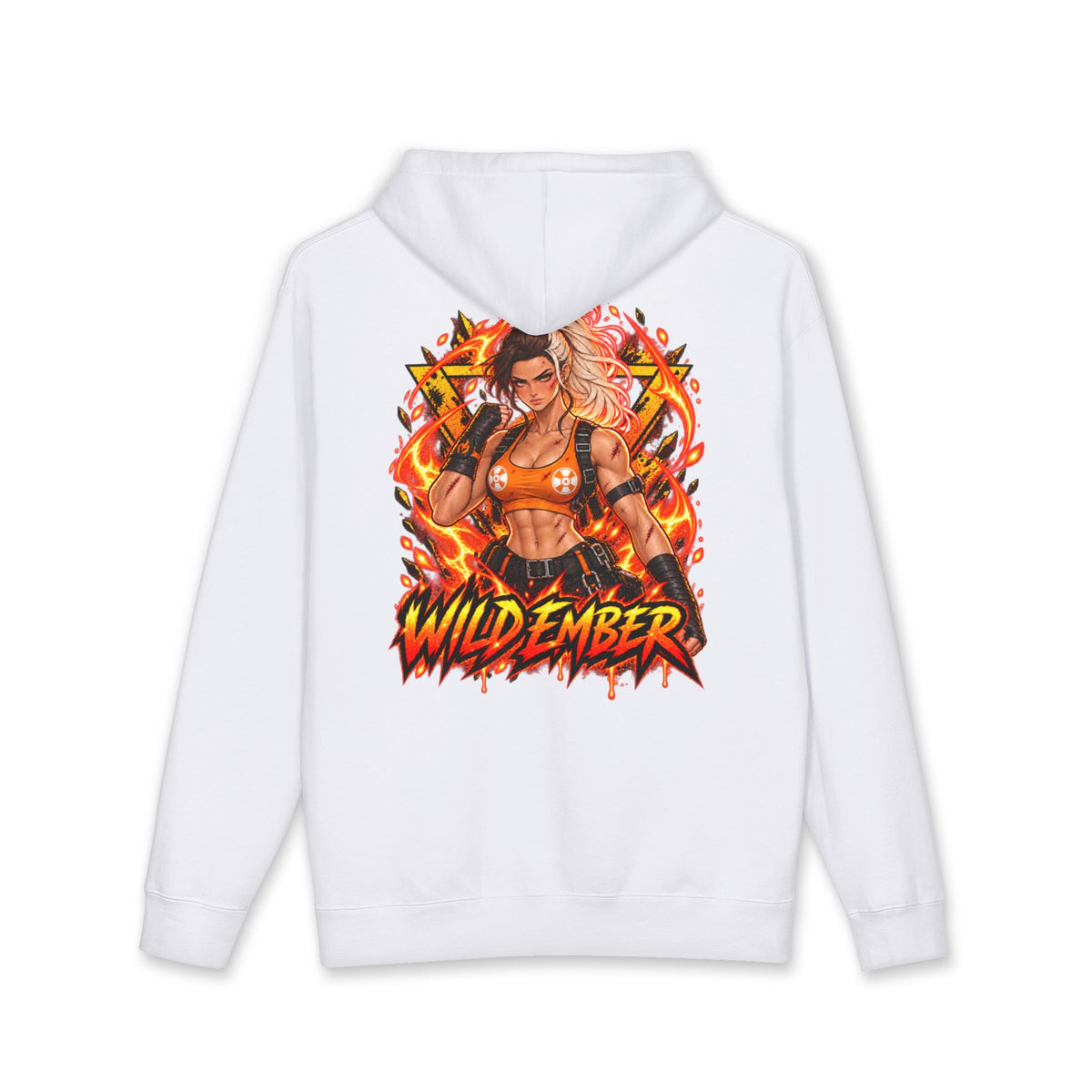 Gymrats 2.0 hoodie wild ember
