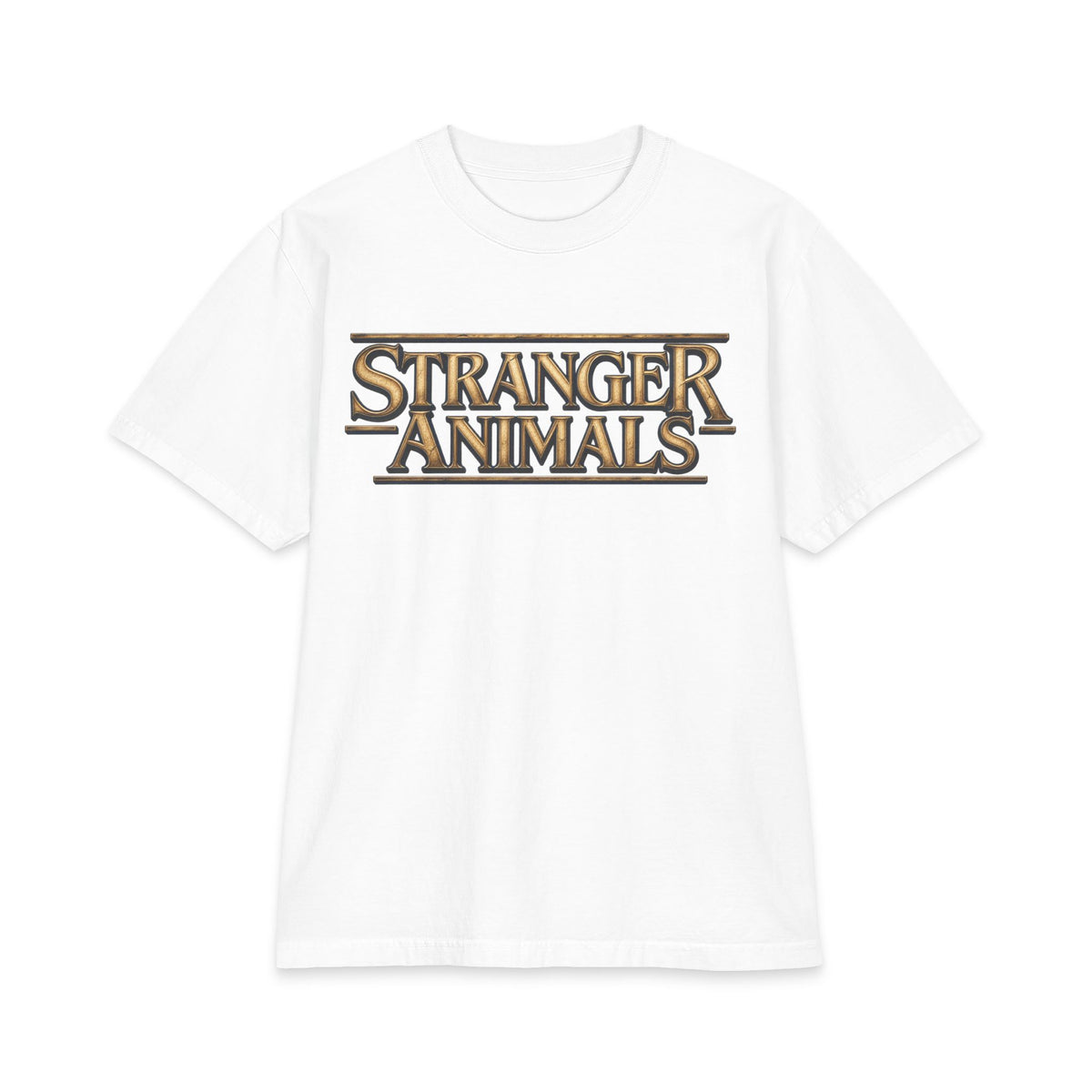 stranger animal t-shirt aye aye