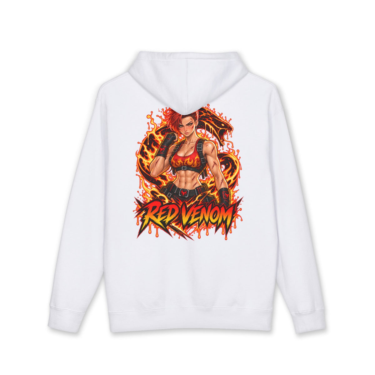 Gymrats 2.0 hoodie red venom