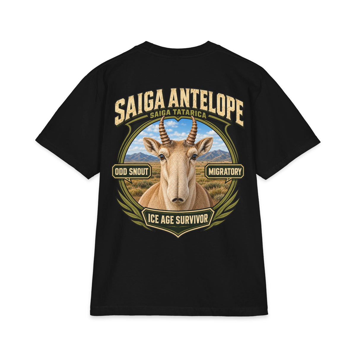 stranger animals tshirt antelope