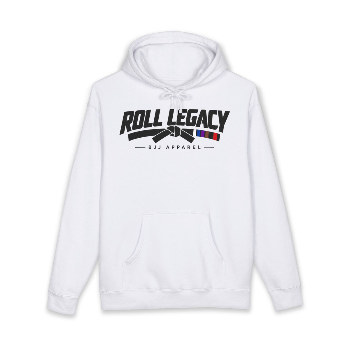Roll legacy hoodie black belt 1