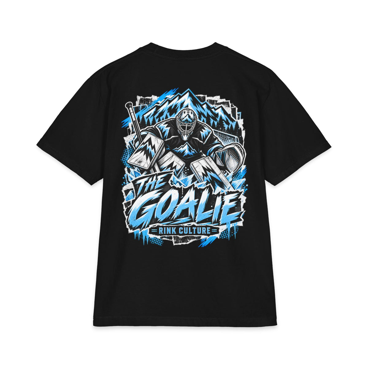Rink culture t-shirt the goalie