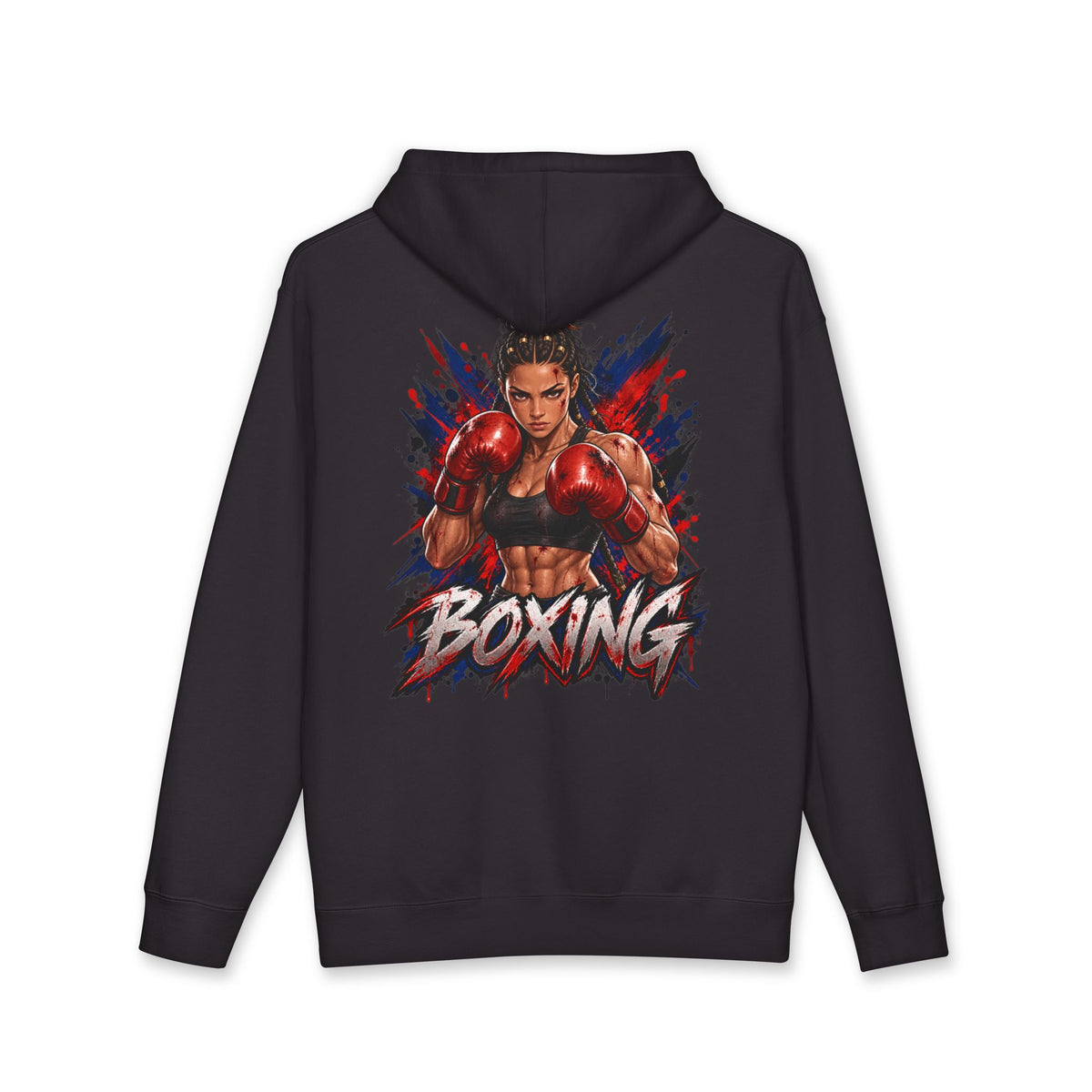 fighters 2.0 hoodie woman boxing