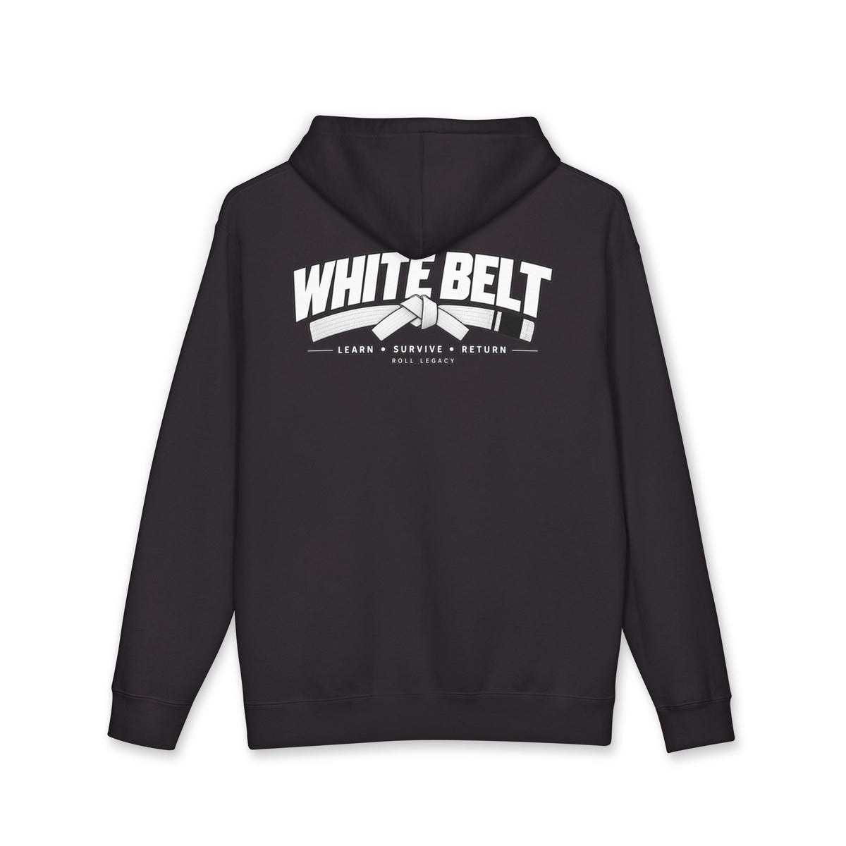 Roll legacy hoodie white belt